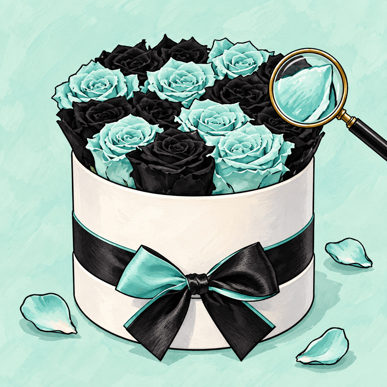 Mint Condition: an illustrated Deliverose composition.