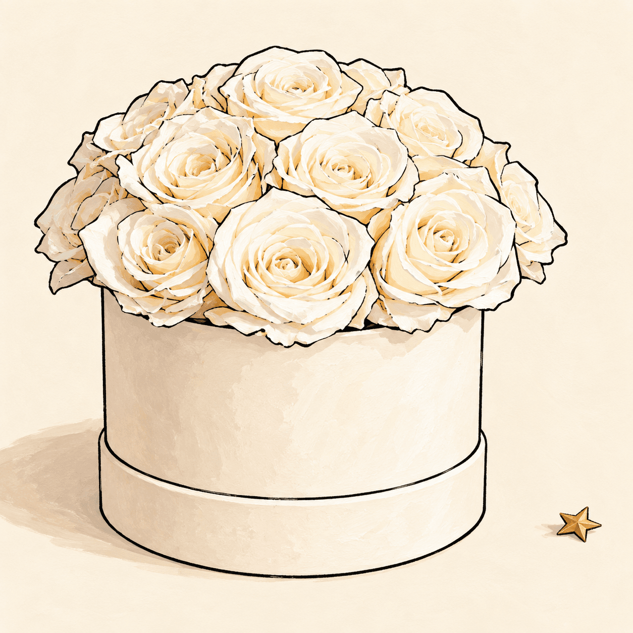 Nothing To Prove: an illustrated Deliverose composition.